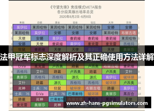 法甲冠军标志深度解析及其正确使用方法详解